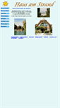 Mobile Screenshot of haus-am-strand.de